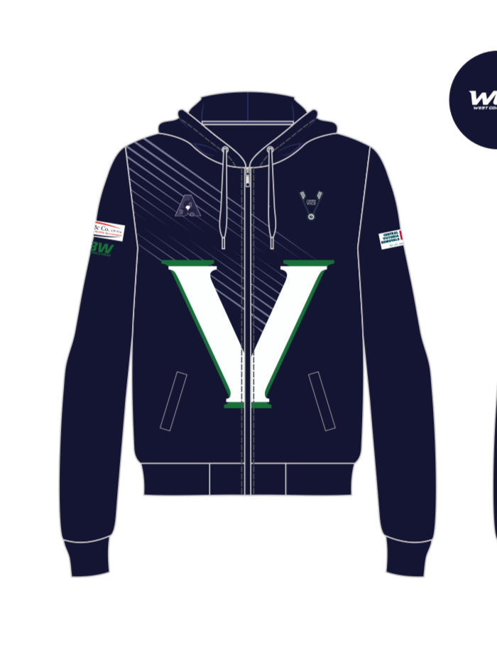 Armed Vic Unisex Zipped Hoodie