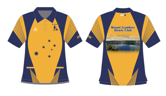Mount Gambier Bowling Club Ladies Short Sleeve Polo