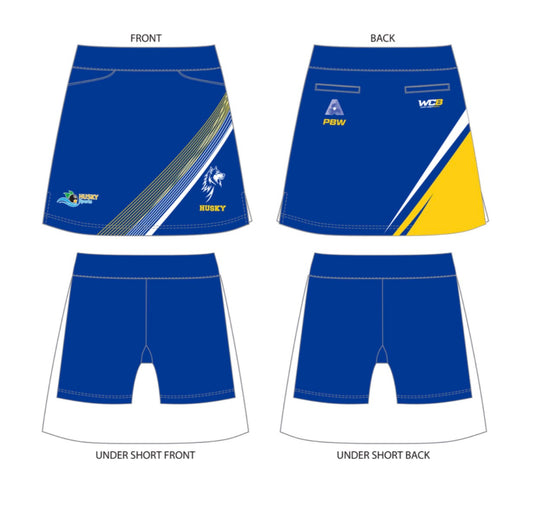 Husky Sports Ladies Pennant Skort