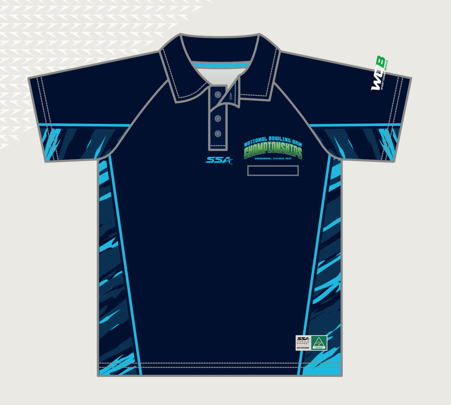 National Bowling Arm Championship Men’s Polo