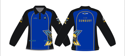 Club Sunbury XTreme Bowling Club Uniform Ladies Long Sleeved Polo