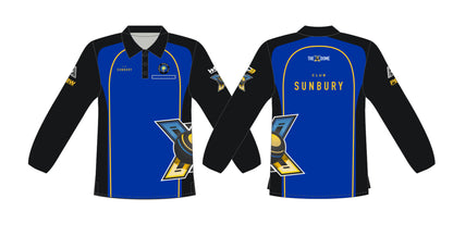 Club Sunbury XTreme Bowling Club Uniform Men's Long Sleeved Polo