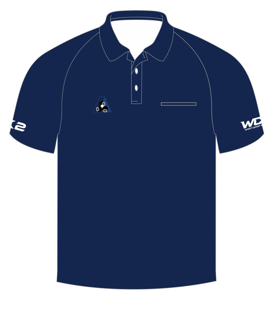 WCB Elite Polo- Navy