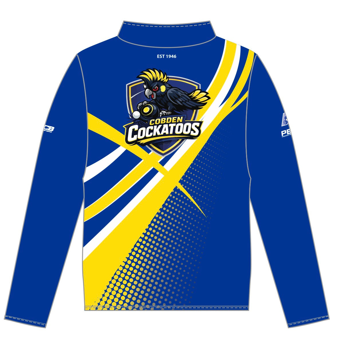 Cobden Bowling Club Unisex 1/4 Zip