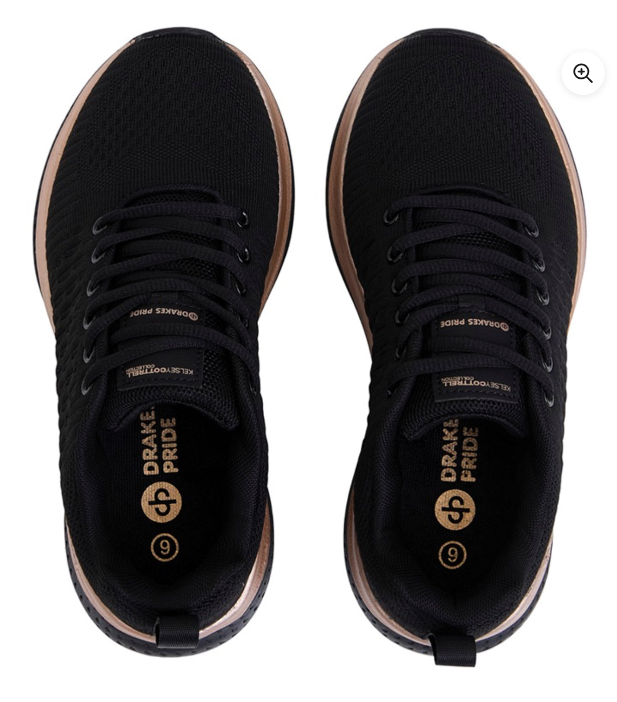 Kelsey Cottrell PURSUIT - Black and Rose Gold