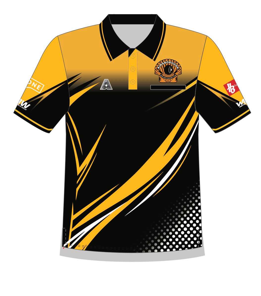 Kingborough Bowls and Community Club Mens Short Sleeve Polo