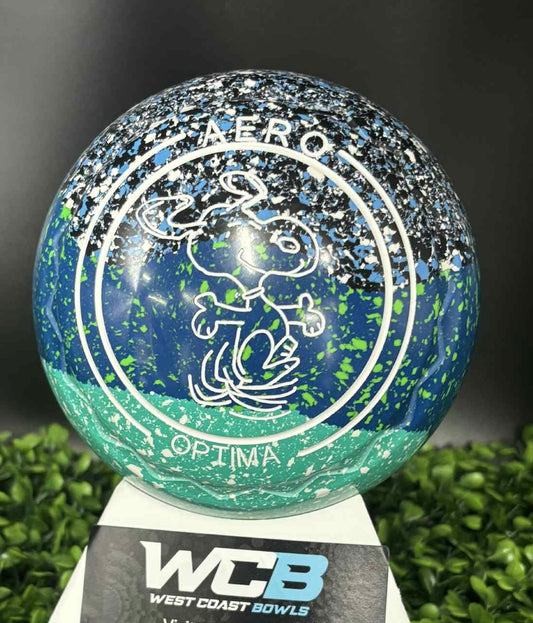 Aero Optima size 3.5 ZScoop Trifecta Teal/Blue/Grey