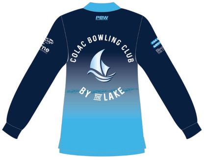 Colac Bowling Club Uniform Ladies Long Sleeve Polo