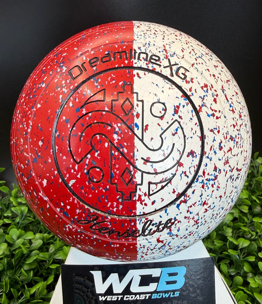 Dreamline XG size 4 Non Gripped Red White duo