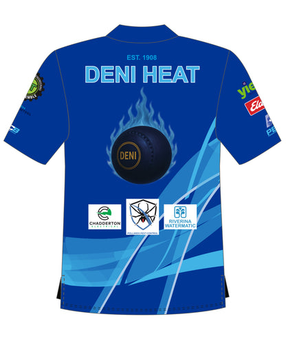 Deniliquin Bowling Club Mens Short Sleeve Polo