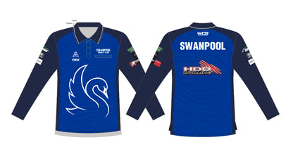 Swanpool Mens Long Sleeve Polo