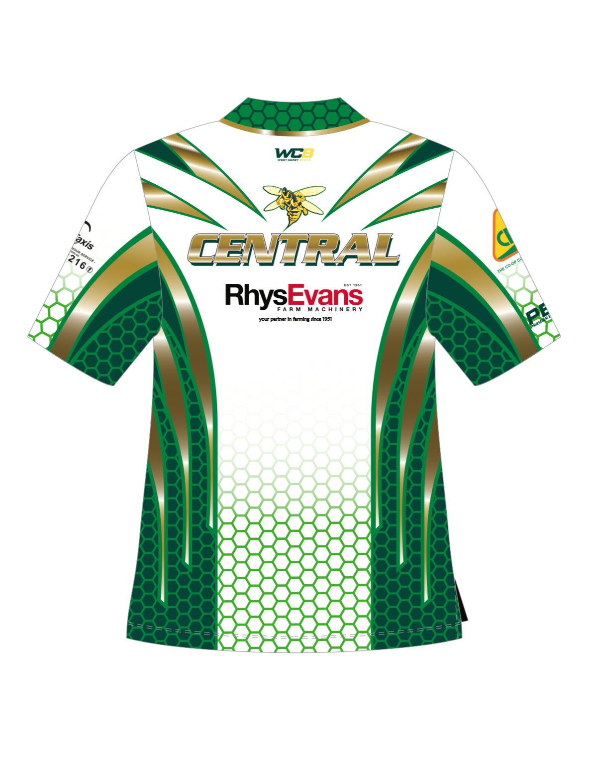 Central Bowling Club Colac Ladies Short Sleeve Polo