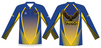 Lyndoch Bowling Club Mens Long Sleeve Polo