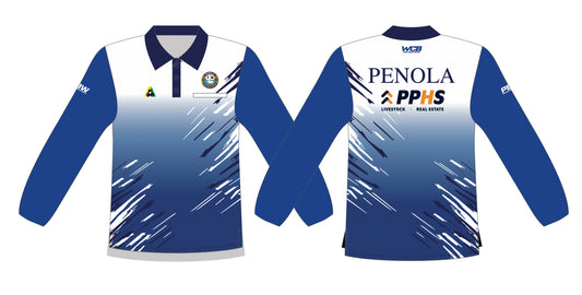 Penola Bowling Club Mens Long Sleeve Polo