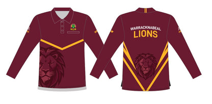 Warracknabeal Mens Long Sleeve Polo