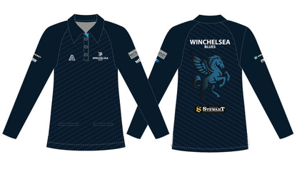 Winchelsea Bowling Club Uniform Ladies Long Sleeve Polo
