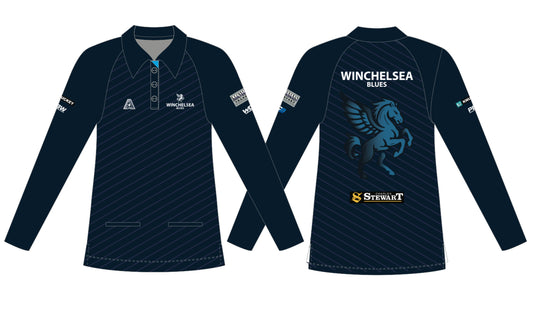 Winchelsea Bowling Club Uniform Ladies Long Sleeve Polo