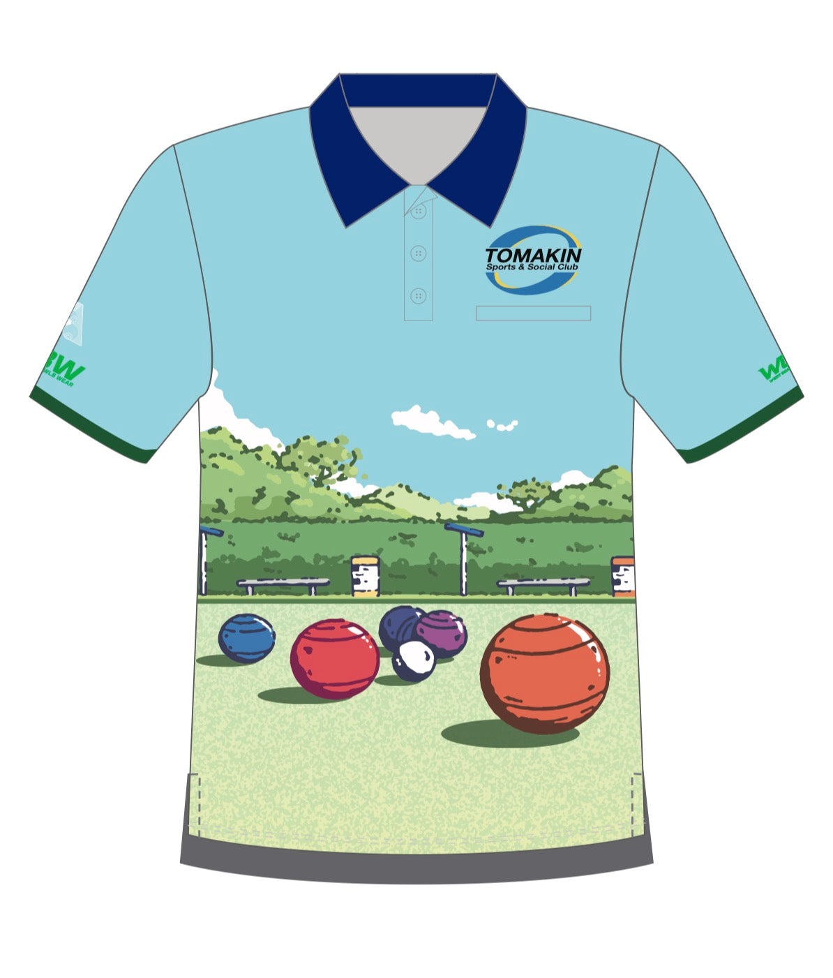 Tomakin Twist Tops Mens Short Sleeve Polo