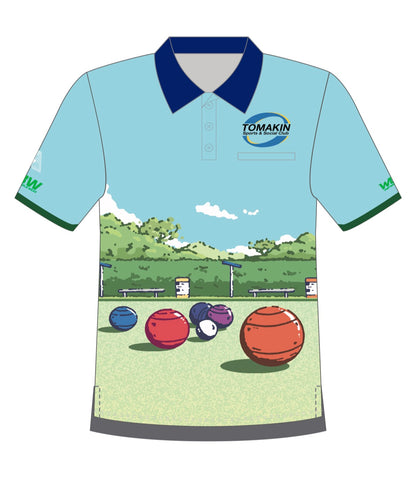 Tomakin Twist Tops Mens Short Sleeve Polo