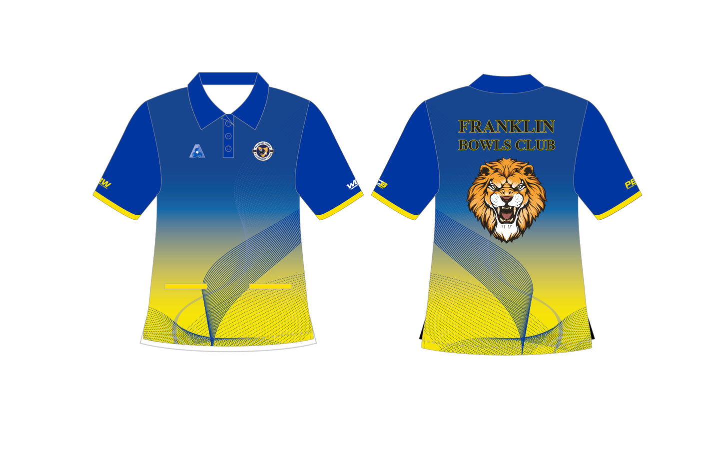 Franklin Bowls Club Ladies Short Sleeve Polo