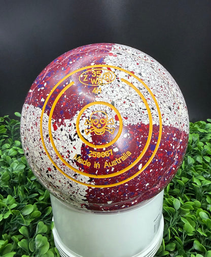 Aero Dynamic size 4 Quad Maroon/White ZScoop