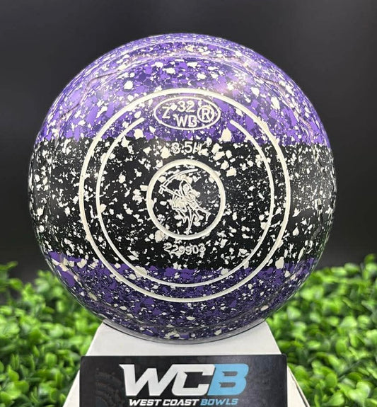 Aero Optima size 3.5 ZScoop Trifecta Purple/Black/Purple