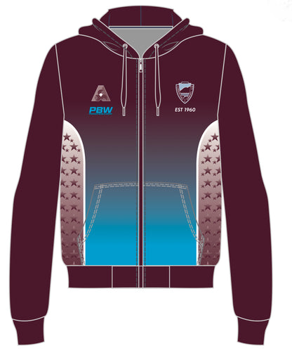 Claremont Bowls and Community Club Unisex Zipped Hoodie