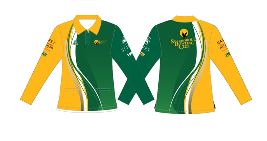 Scarborough Bowling Club Ladies Long Sleeve Polo