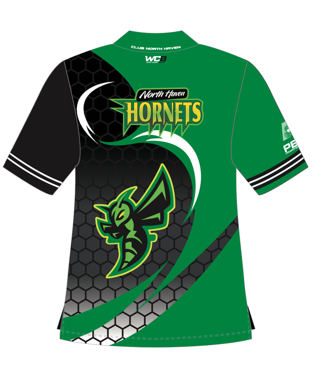 North Haven Hornets Ladies Short Sleeve Polo