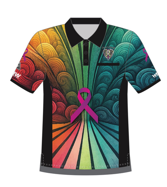 Cancer Awareness Unisex Polo