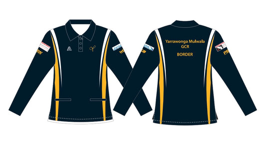 Yarrawonga MGCR Ladies Long Sleeve Polo
