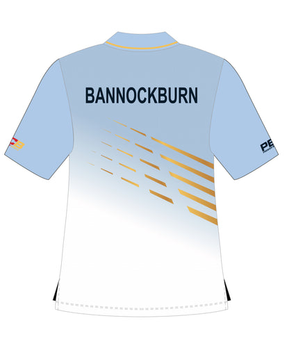 Bannockburn Bowling Club Ladies Short Sleeve uniform Polo