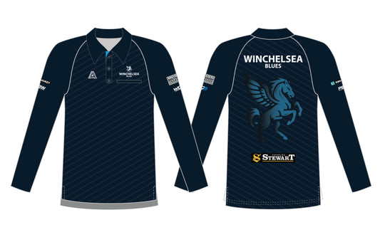 Winchelsea Bowling Club Mens Long Sleeved Polo