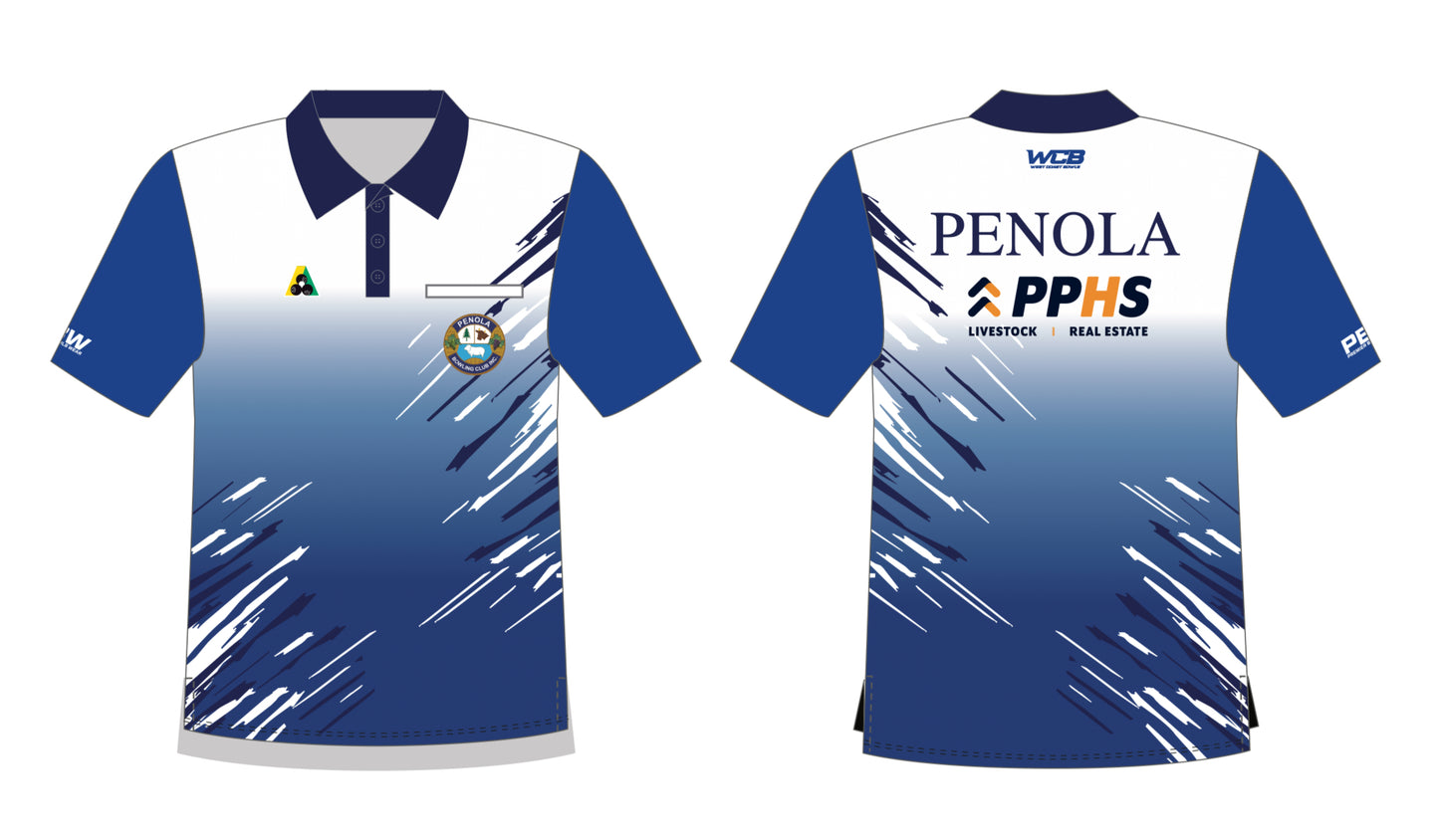 Penola Bowling Club Mens Short Sleeve Polo