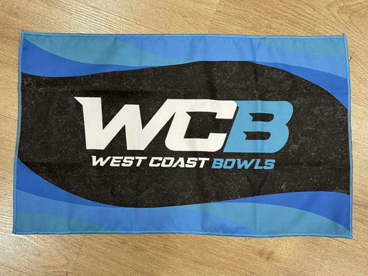 WCB Blue Lawn Bowls Cloth
