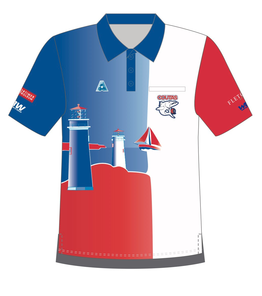 Queenscliff Bowling Club Uniform Men's Polo