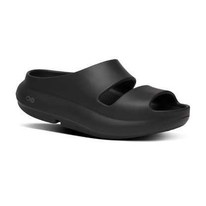 Women’s OOFOS OOYEA SLIDES Black