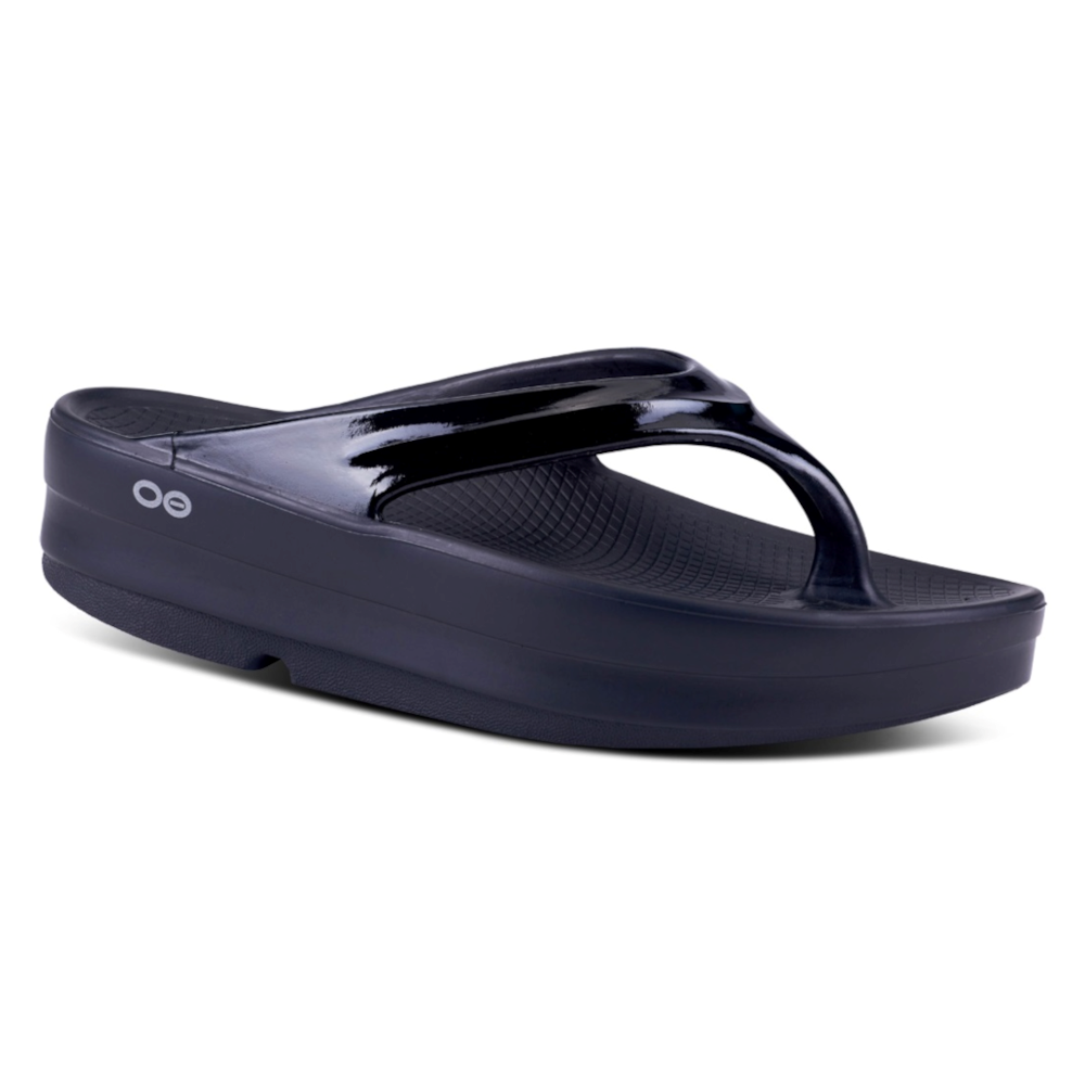 Women’s OOFOS OOmega OOlala Thong Black