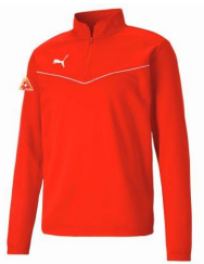 Puma 1/4 Zip- Red