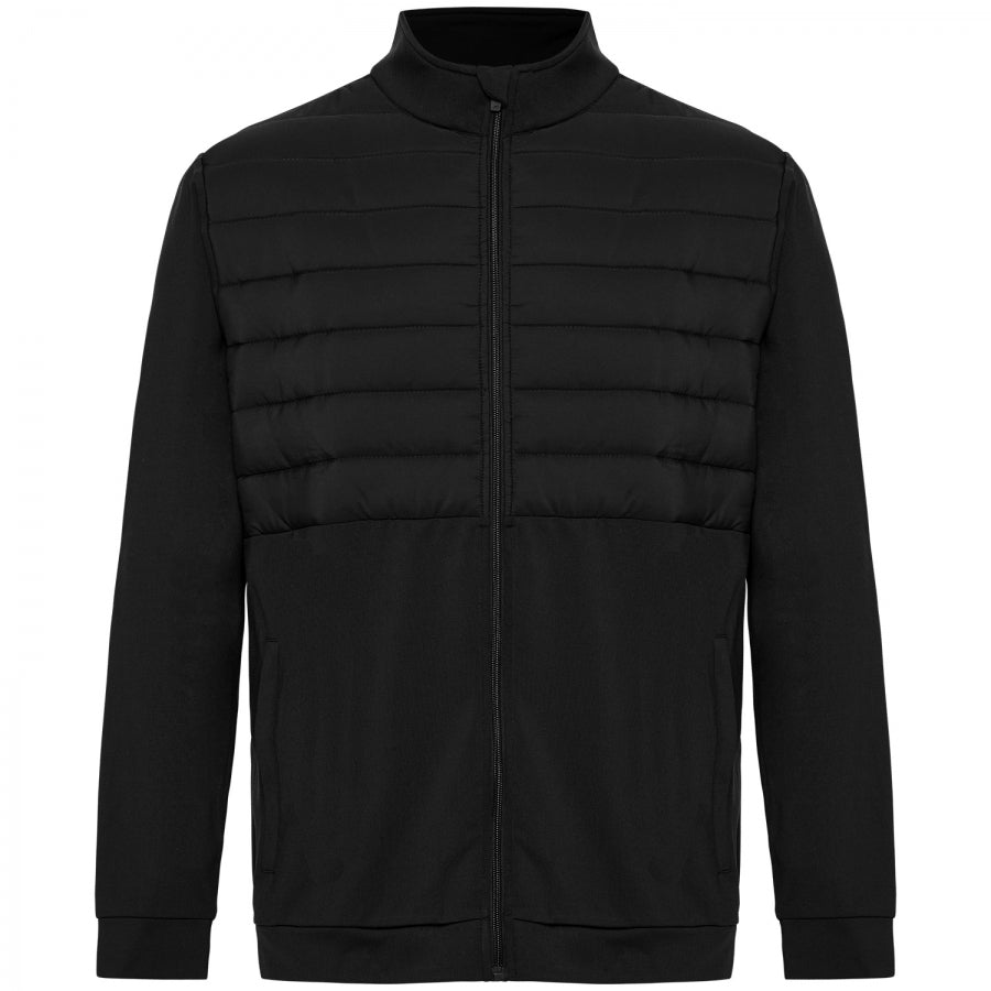 Sporte Leisure Mens 1/2 Puff Jacket - Black