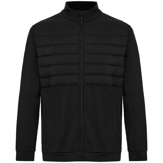 Sporte Leisure Mens 1/2 Puff Jacket - Black