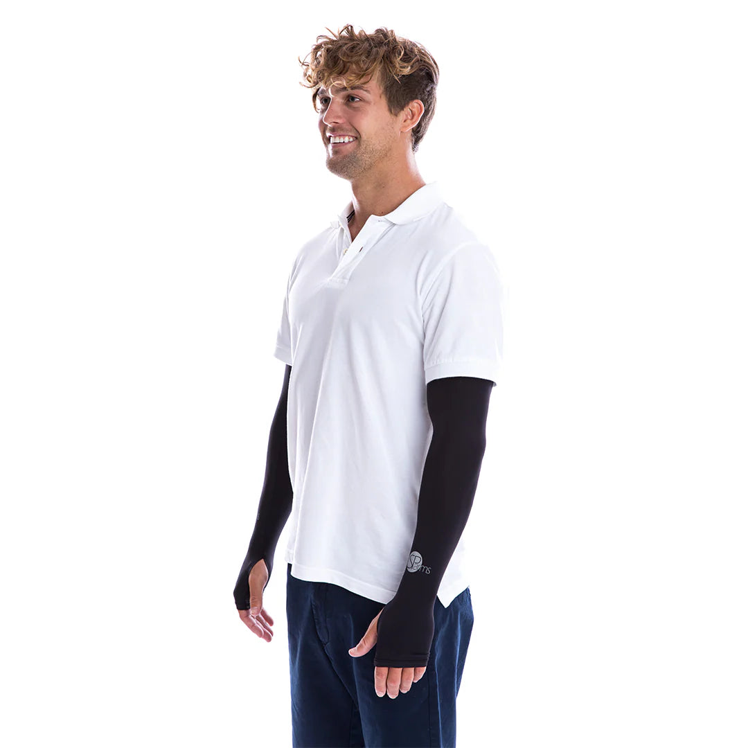 SP Plus- Black Sun Sleeve with Thumbhole