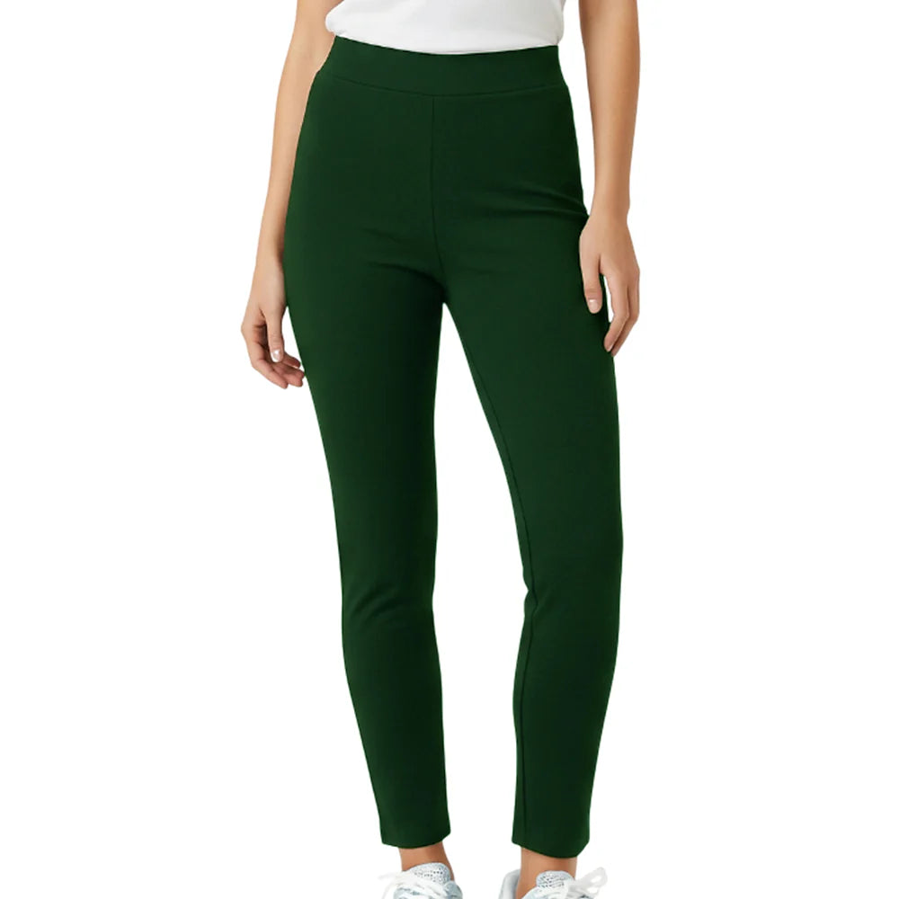 Holland Park Ladies Stretchy Topaz Pants - Bottle Green