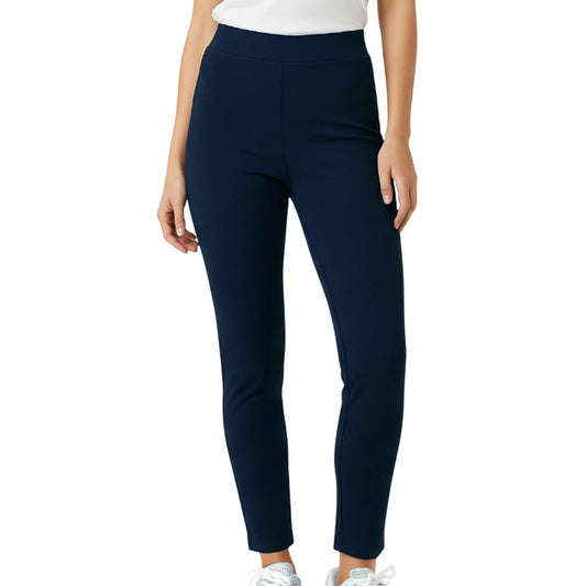 Holland Park Ladies Stretchy Topaz Pants - Navy
