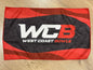 WCB Red Lawn Bowls Cloth