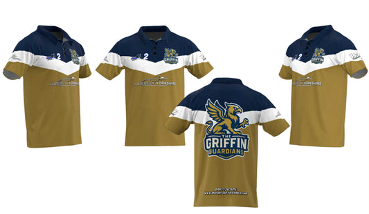 The Griffin Guardians Mens Short Sleeve Polo - LPL2