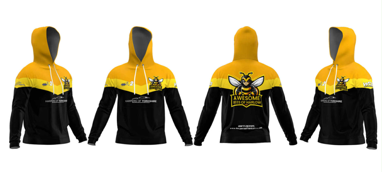 Awesome Bees of Harlow Unisex Hoody - LPL2