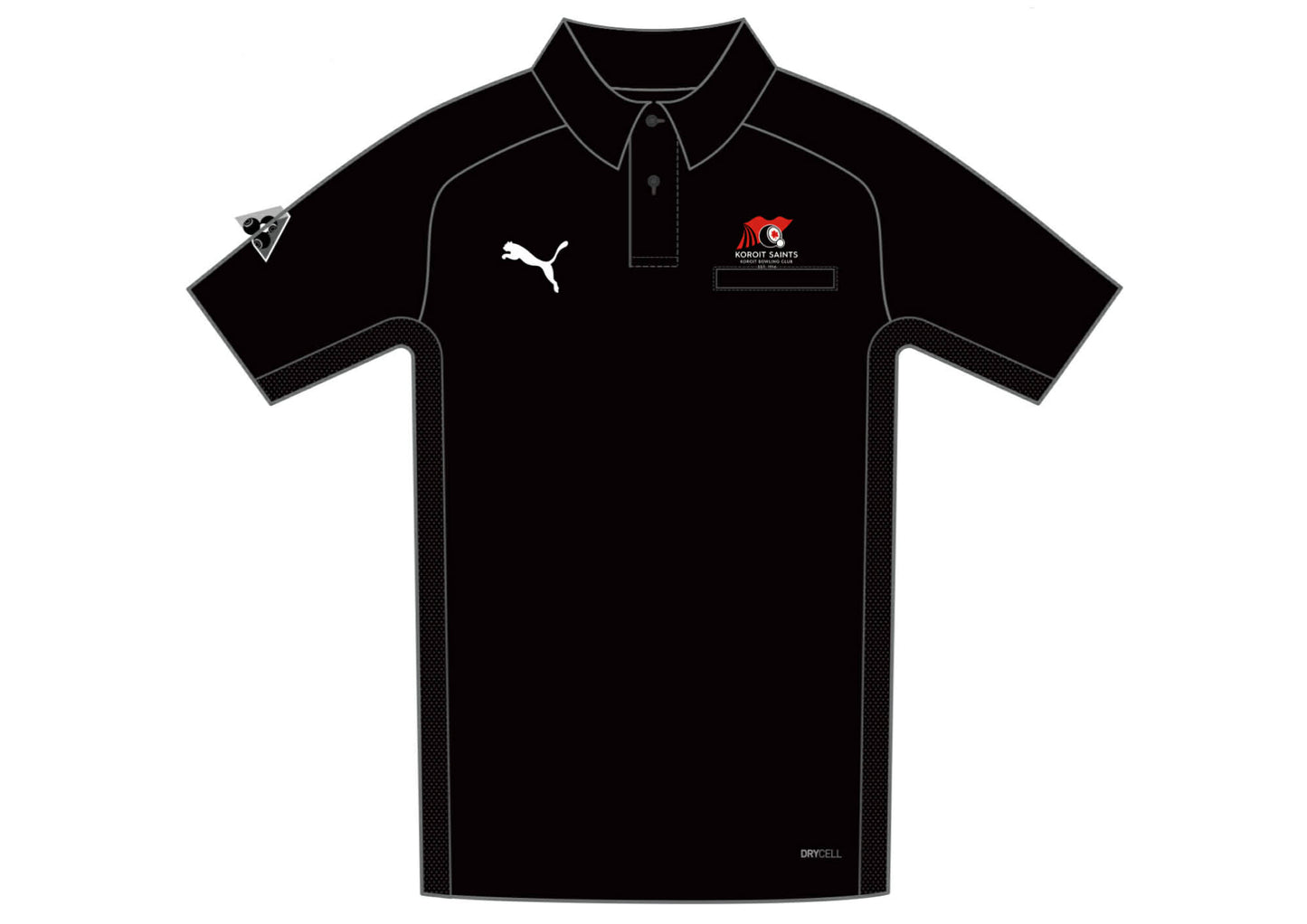 Puma Relaxed Polo- Black