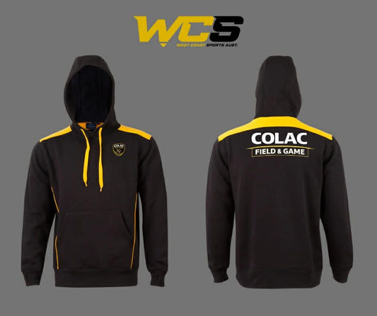 Colac Field & Game Black & Yellow Hoody