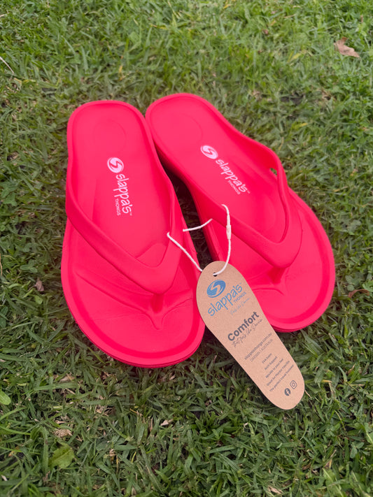 Slappa’s Thongs - Red size 39